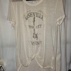 Maurices White Nashville Graphic Tee